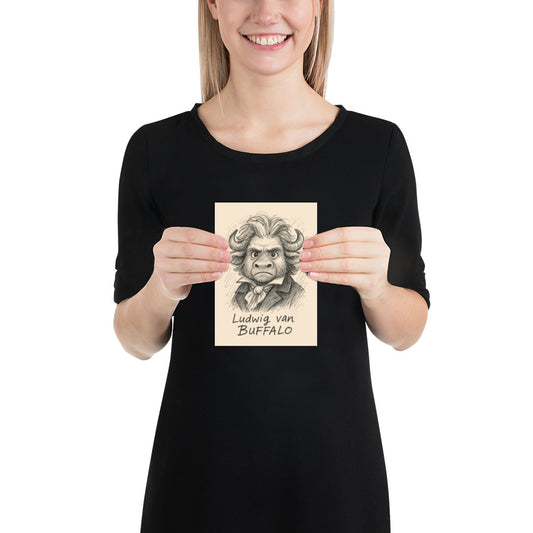 An Animal-Composer Mini-Portrait: "Ludwig van Buffalo"