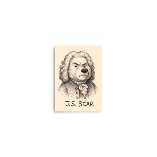 An Animal-Composer Mini-Portrait: "J.S. Bear"