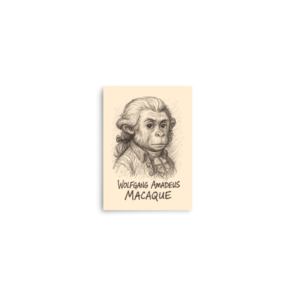 An Animal-Composer Mini-Portrait: "Wolfgang Amadeus Macaque"