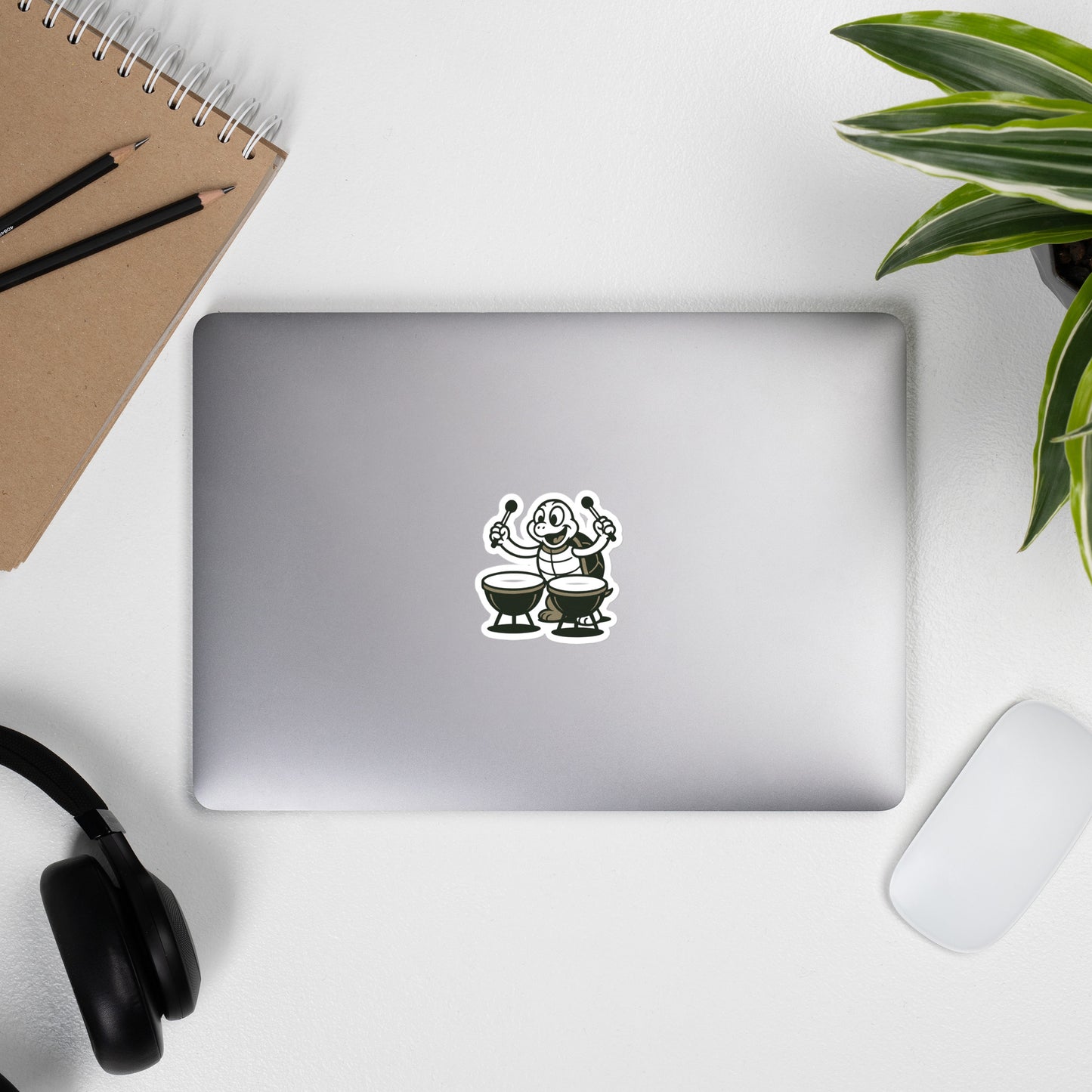 Tortoise / Timpani -- "Animals with Instruments" Sticker