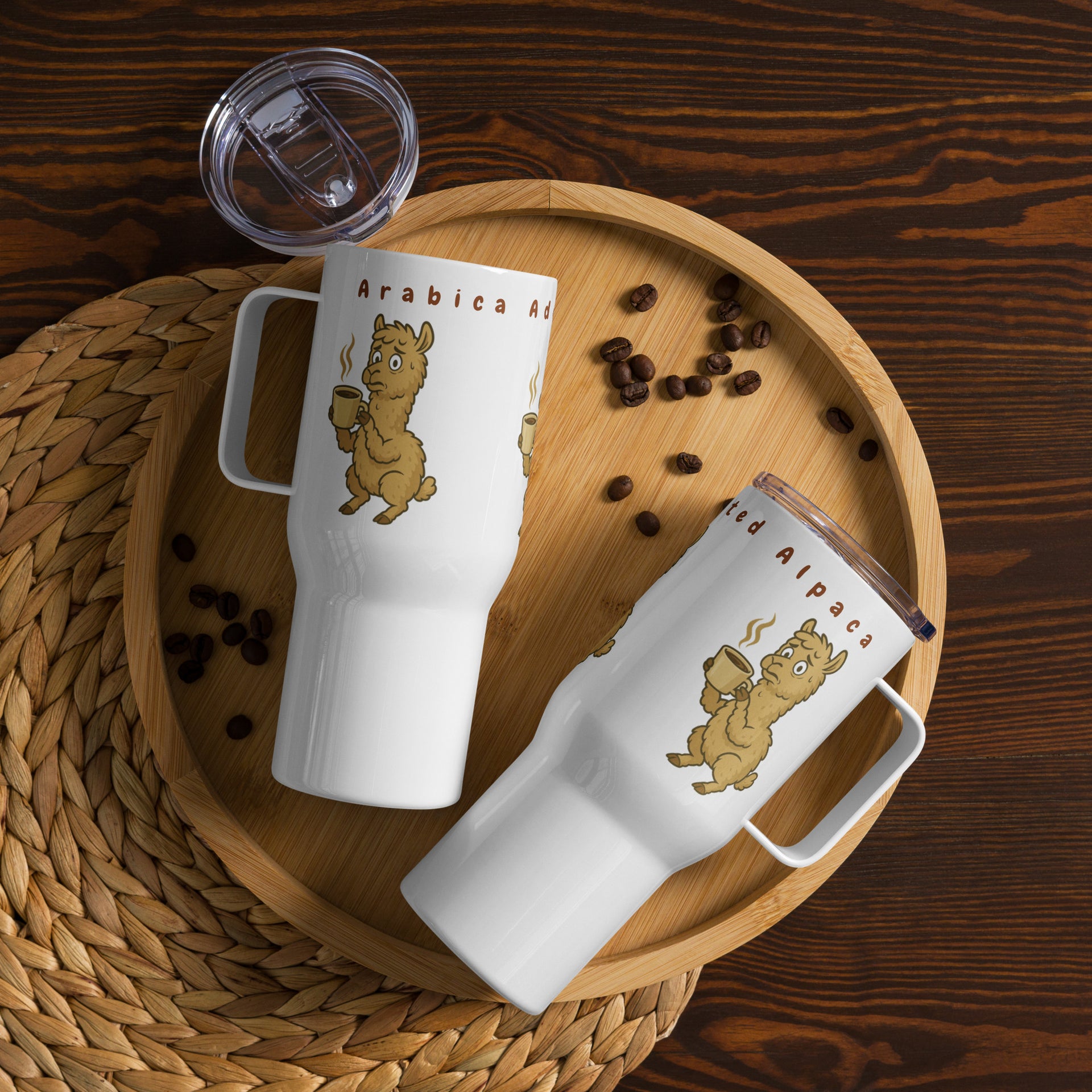 Arabica / Alpaca Travel Mug, 25oz  Animals with Instruments