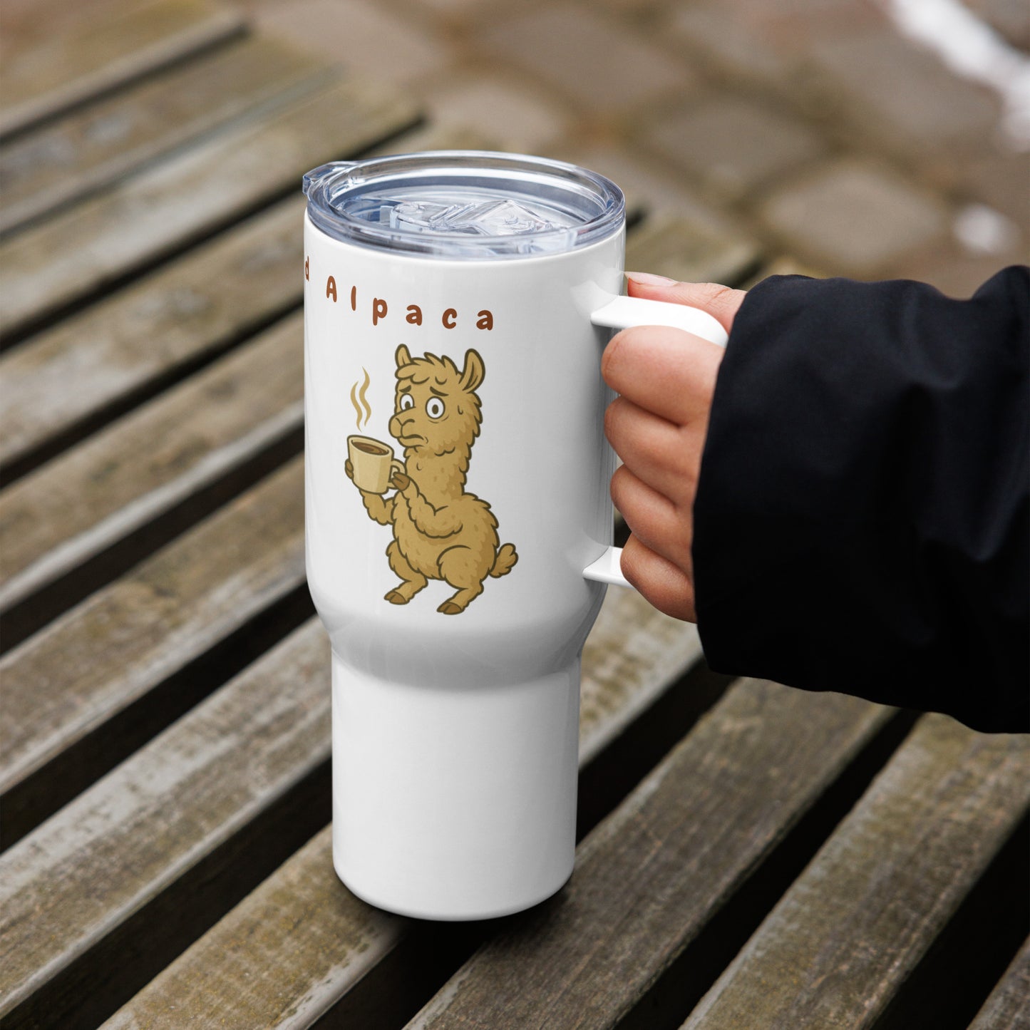 Arabica / Alpaca Travel Mug, 25oz