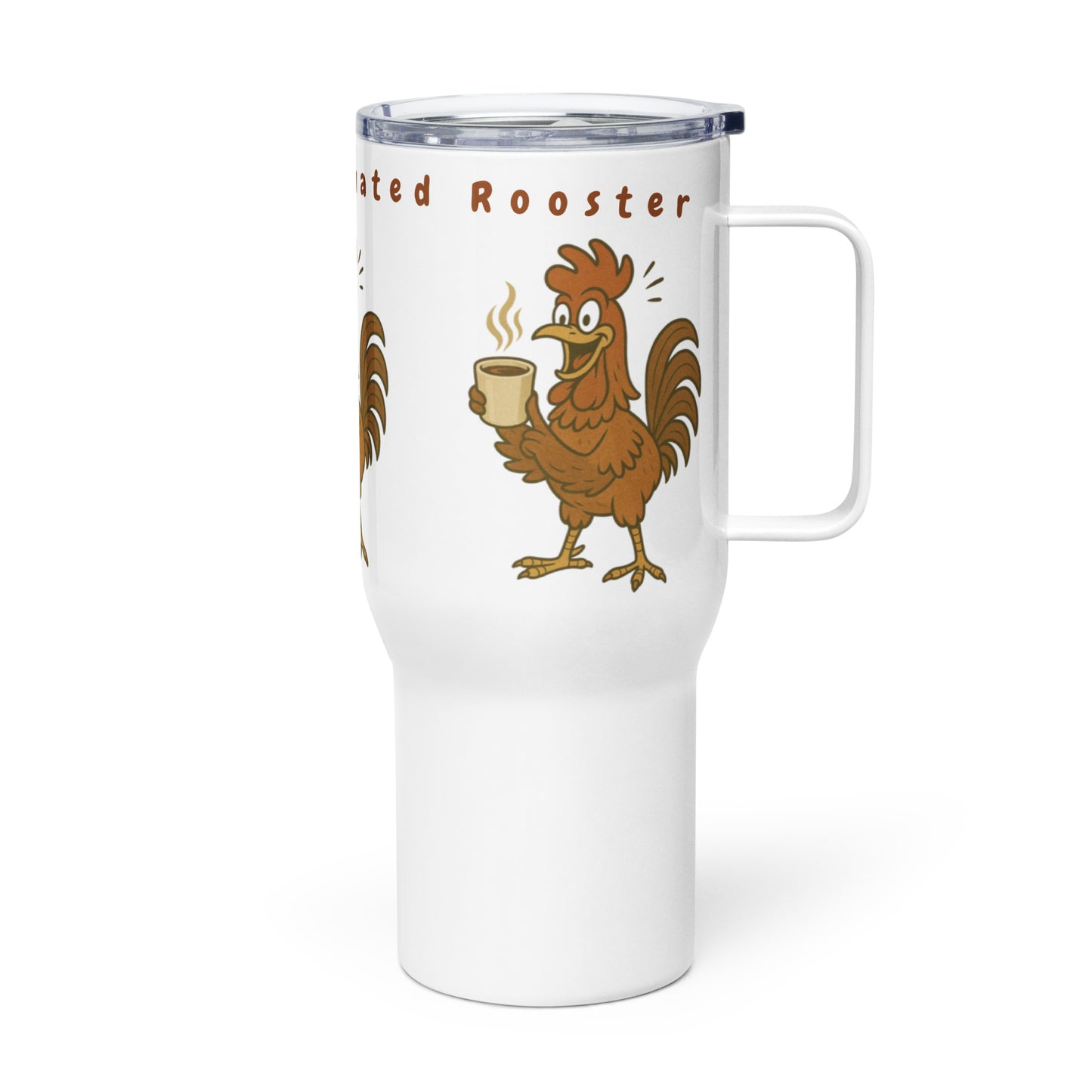 Robusta / Rooster Travel Mug, 25oz