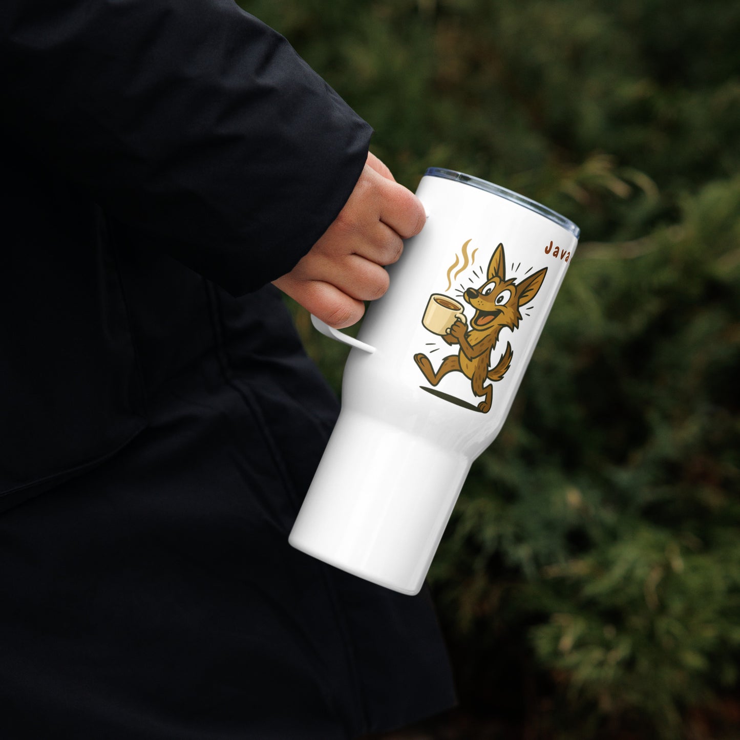 Java / Jackal Travel Mug, 25oz