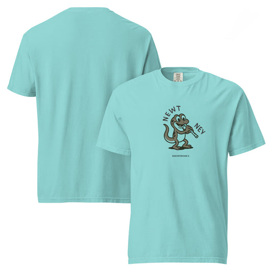 Newt / Ney -- "Animals with Instruments" Unisex T-Shirt