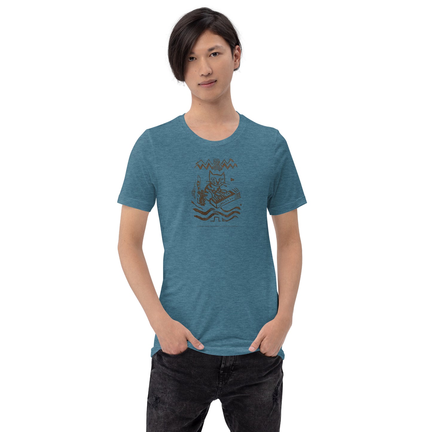 Feline Synthesist Unisex T-shirt