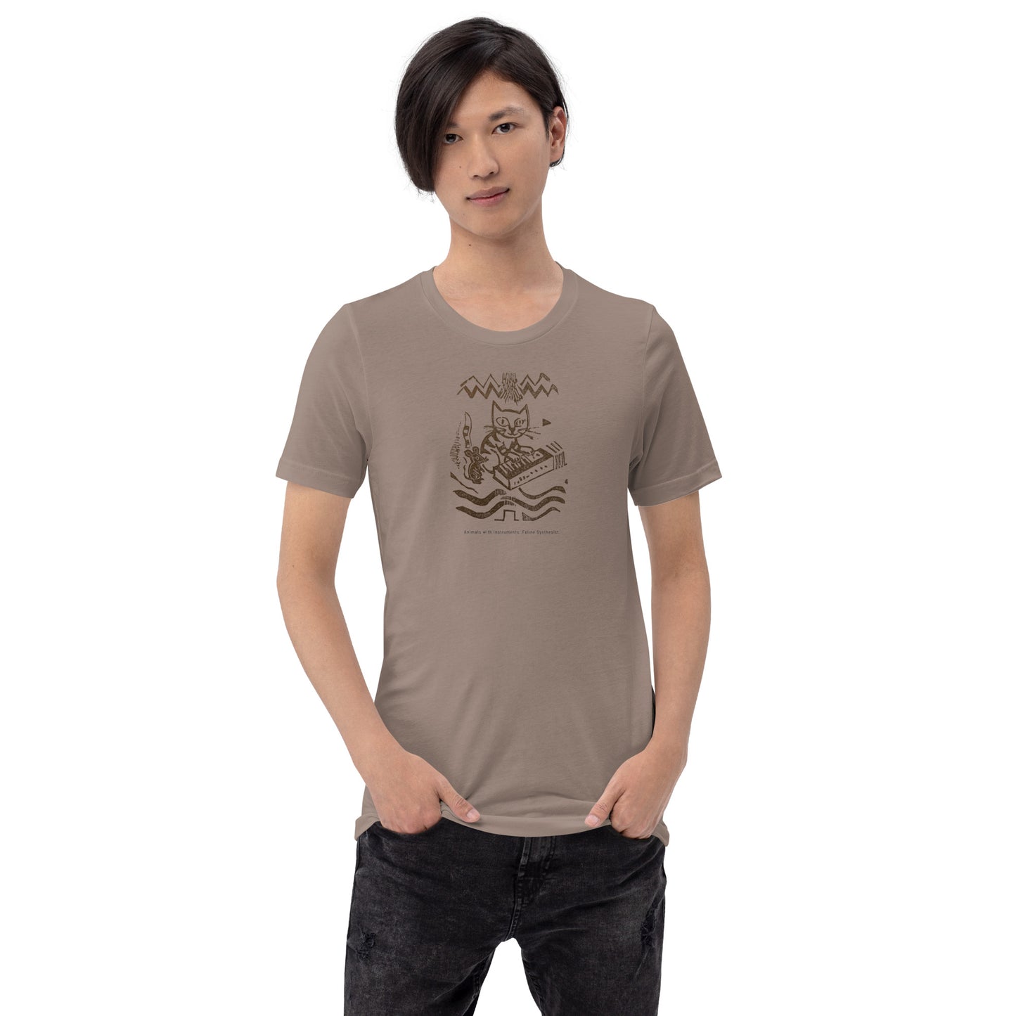 Feline Synthesist Unisex T-shirt