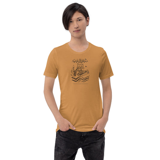 Feline Synthesist Unisex T-shirt